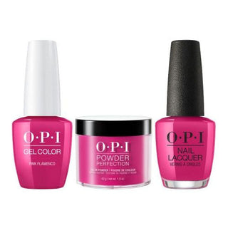 OPI Trio: E44 Pink Flamenco