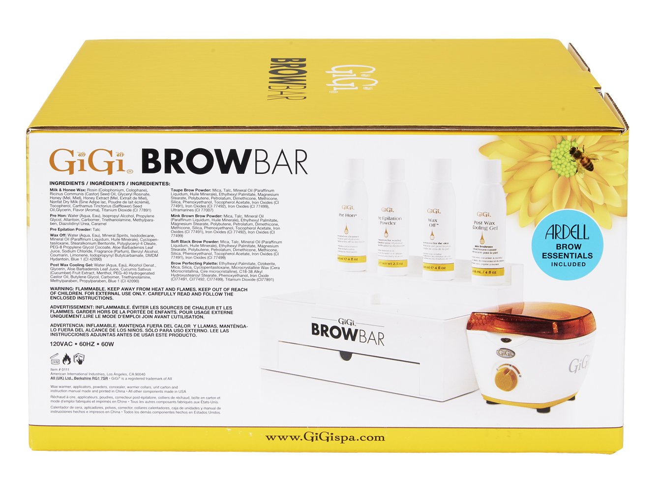 GiGi & Ardell Brow Bar Grooming System Kit Set