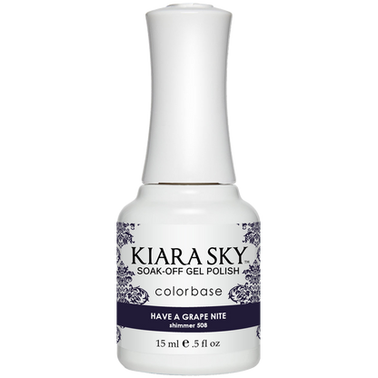 Kiara Sky Gel Polish - HAVE A GRAPE NITE