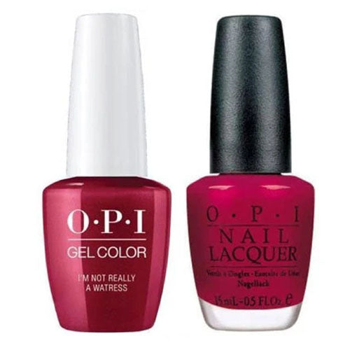 OPI Gel & Polish Duo:  H08 I'm Not Really A Waitress