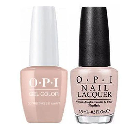 OPI Gel & Polish Duo:  H67 Do You Take Lei away?