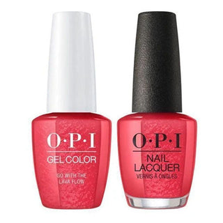 OPI Gel & Polish Duo:  H69 Go with The Lava Flow