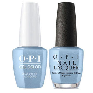 OPI Gel & Polish Duo:  I60 Check Out the Old Geysirs