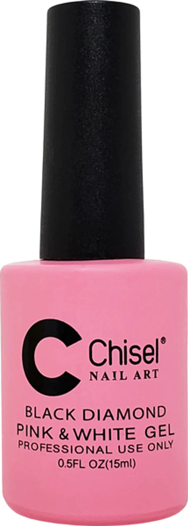 CHISEL BLACK DIAMOND PINK & WHITE GEL 0.5OZ