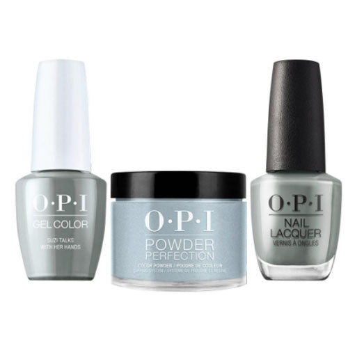 OPI Trio: MI07 Suzi Talks with her hands