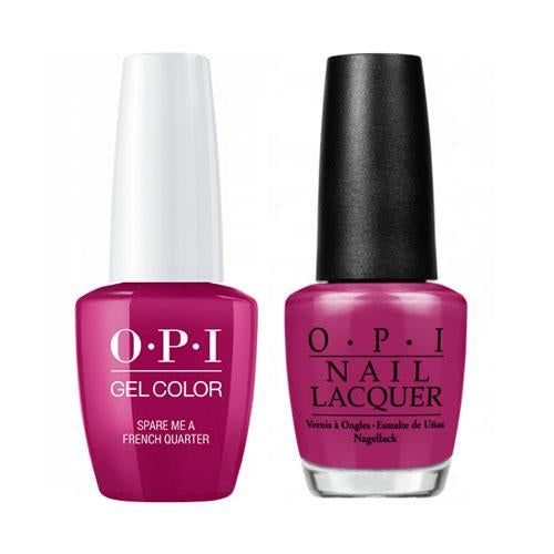 OPI Gel & Polish Duo:  N55 Spare Me a French Quarter