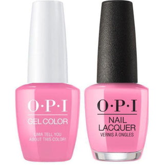 OPI Gel & Polish Duo:  P30 Lima Tell You About This Color