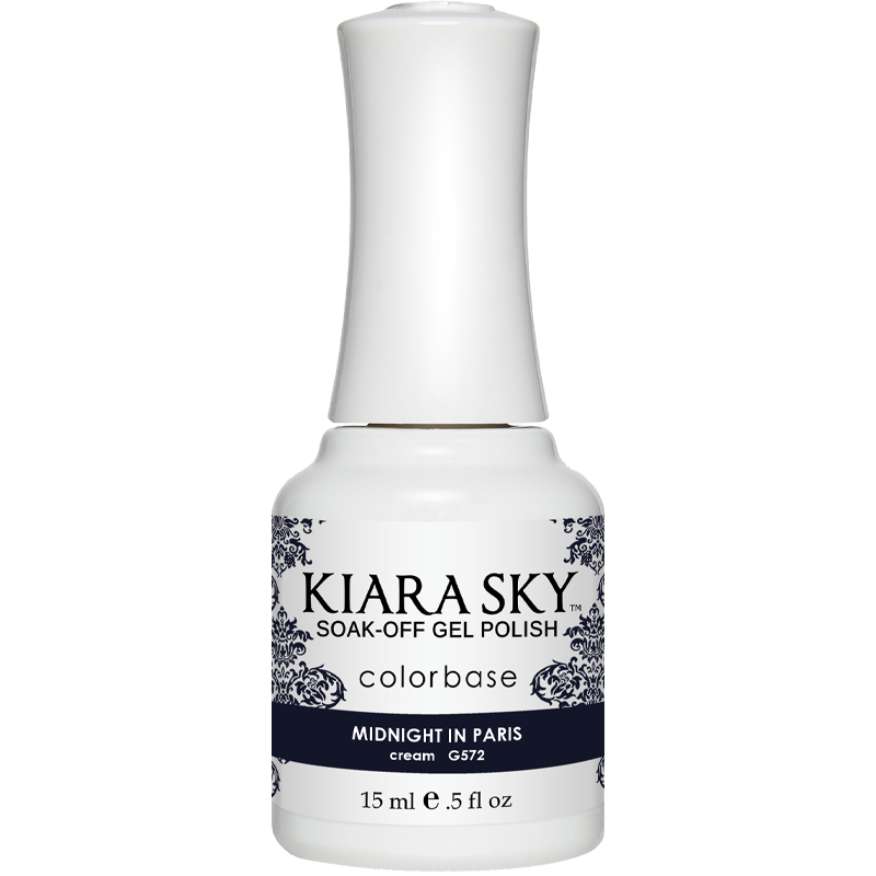 Kiara Sky Gel Polish - MIDNIGHT IN PARIS