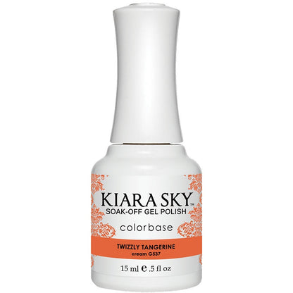 Kiara Sky Gel Polish - TWIZZLY TANGERINE